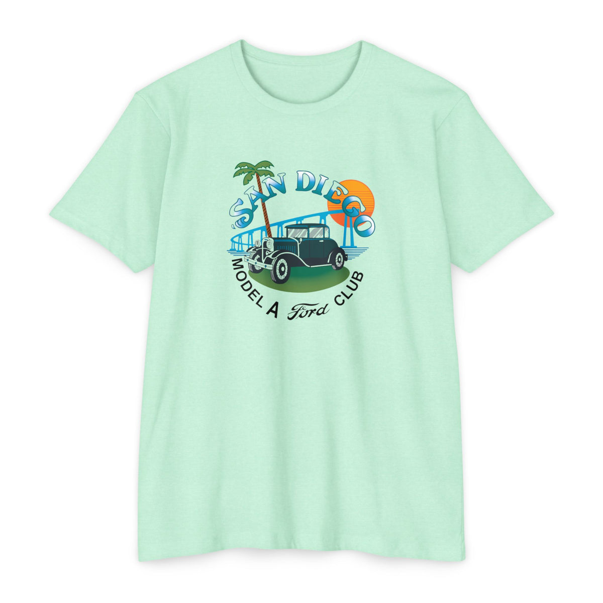 San Diego Model A Ford Club T-Shirt — XS to 5XL