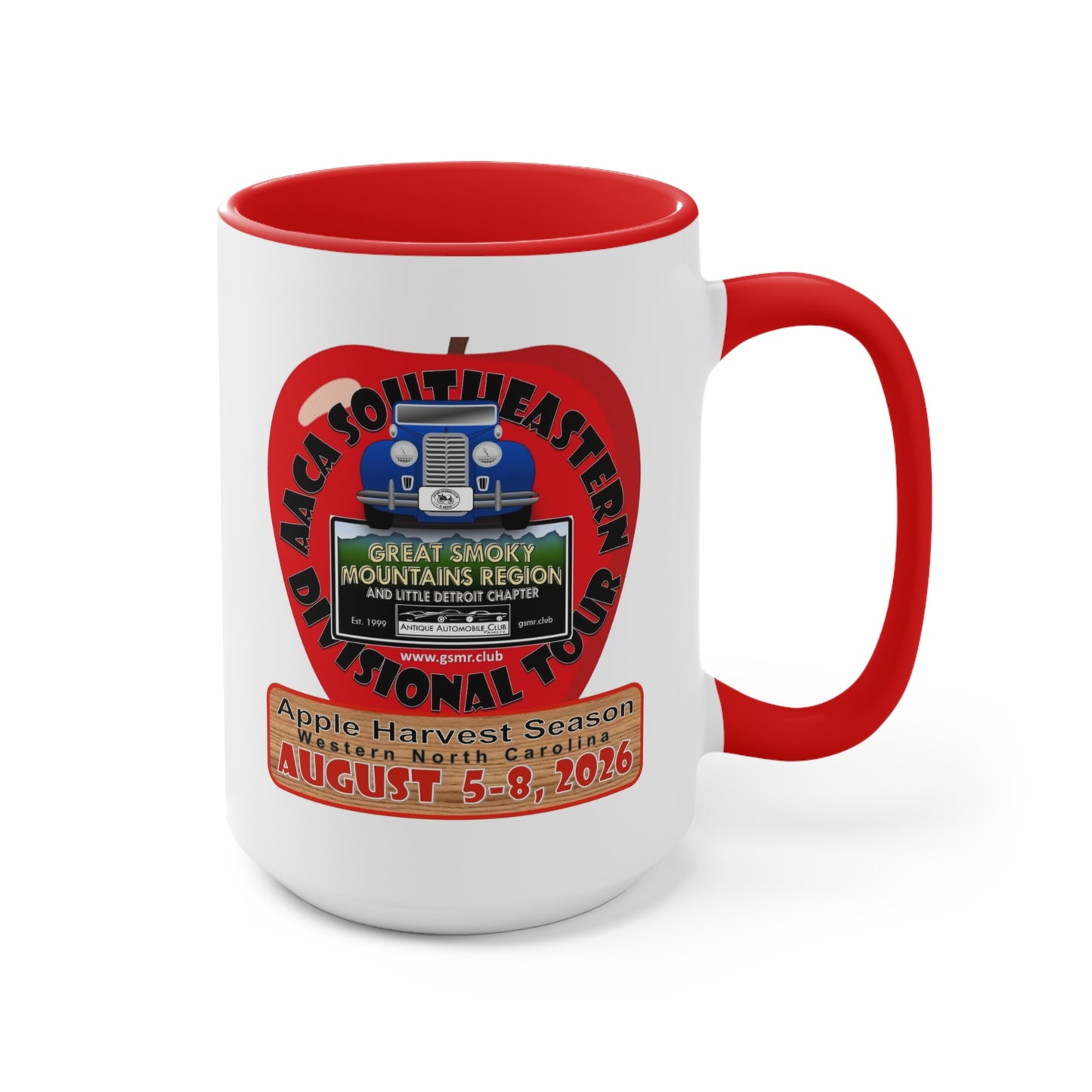 Southeastern Regional Divisional 2026 Tour Accent Mug — 'Apple Harvest Season' Southeastern Regional Tour Souvenir