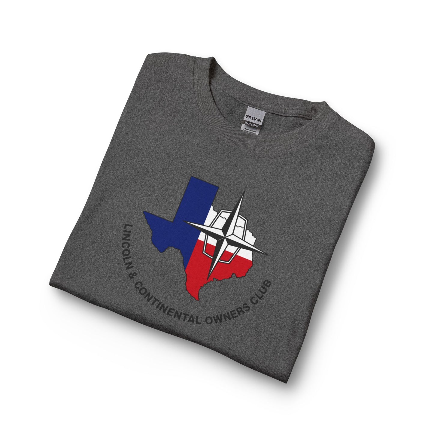 Lincoln & Continental Owners Club - Texas Gulf Coast Region Long Sleeve Tee