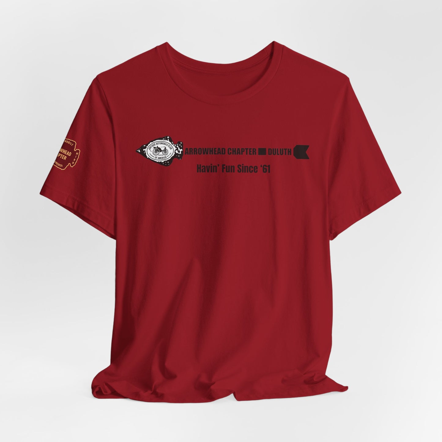 Arrowhead Chapter Duluth T-Shirt — Vintage Arrowhead Logo Tee