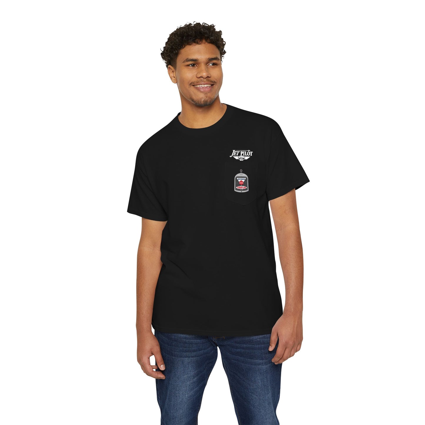 Hudson Essex Terraplane Club "Jet Pilot" Pocket Tee