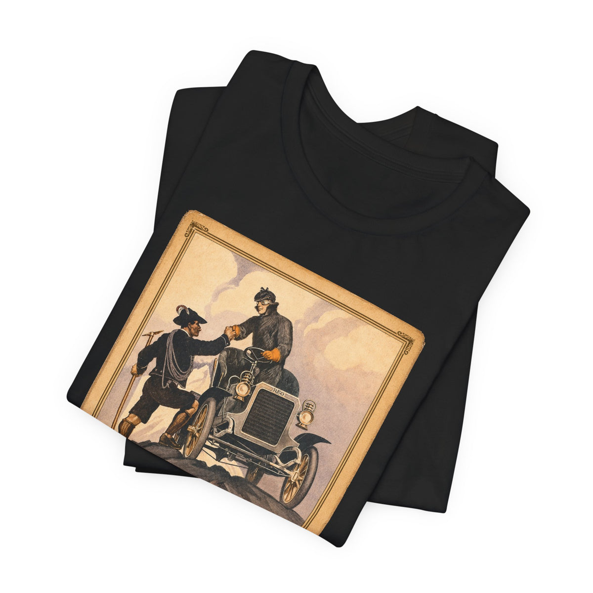 REO Mountain Climbers Vintage Tee — Unisex Soft Short Sleeve Tee