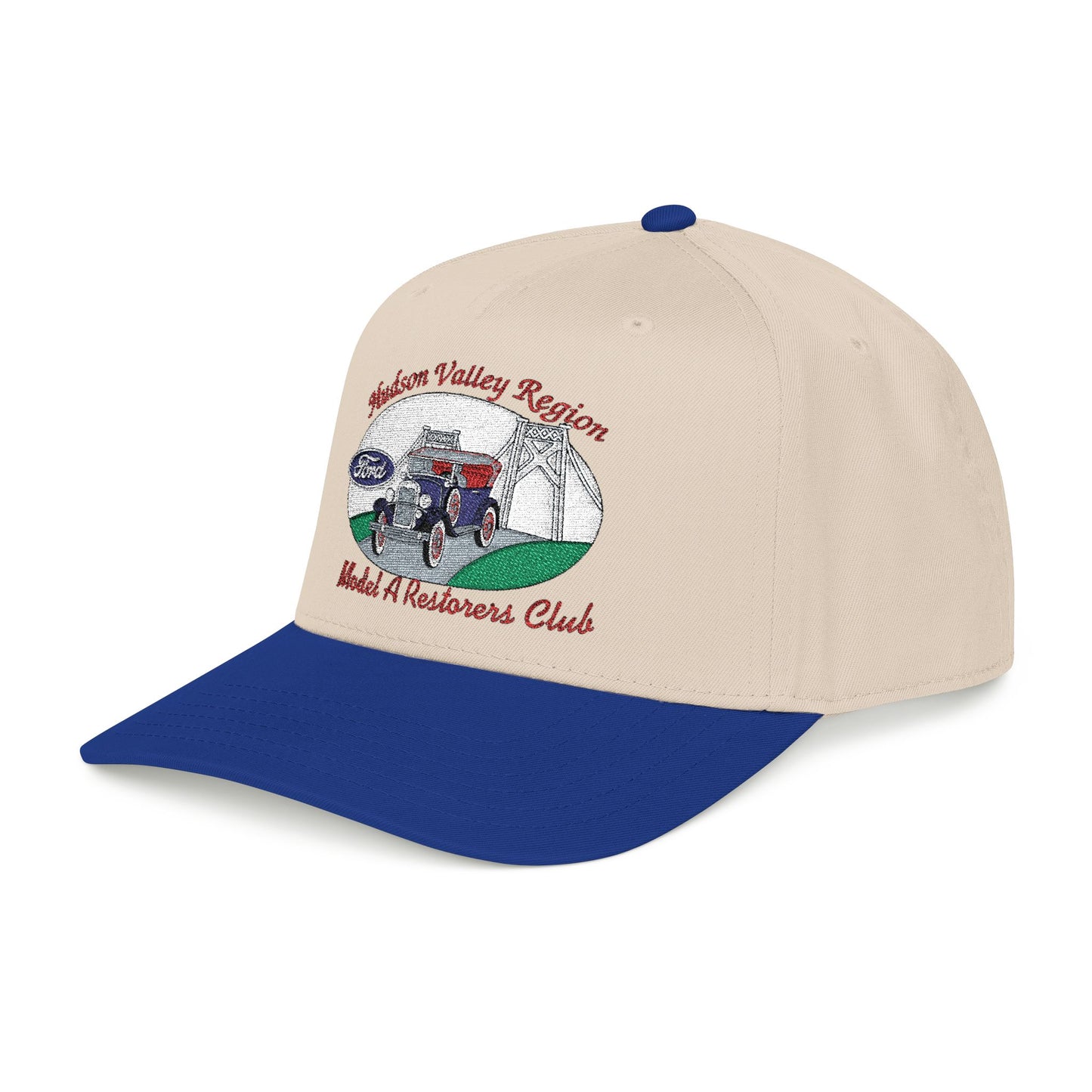 Hudson Valley Region Model A Restorers Club - Embroidered Mid Profile Baseball Cap