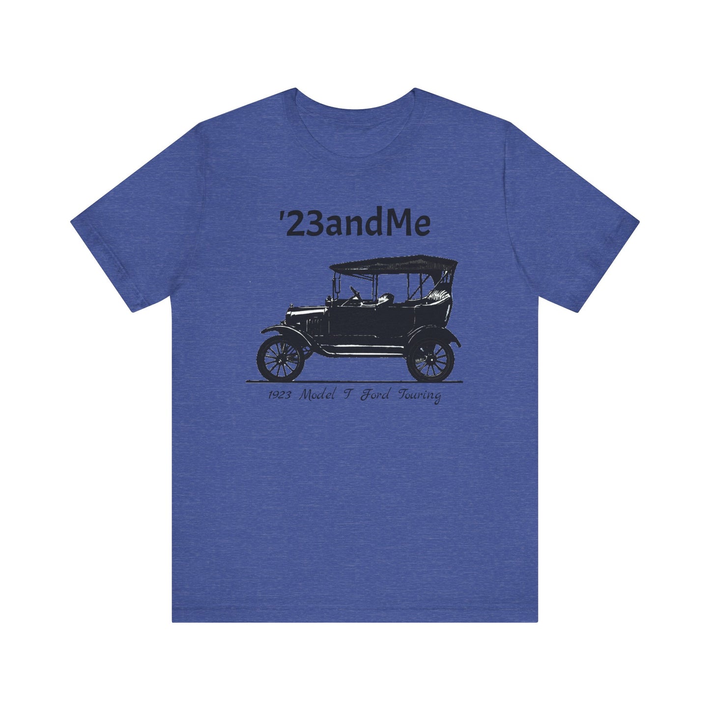 1923 Model T Touring - '23andMe - Classic Car Enthusiast Unisex Jersey Shirt