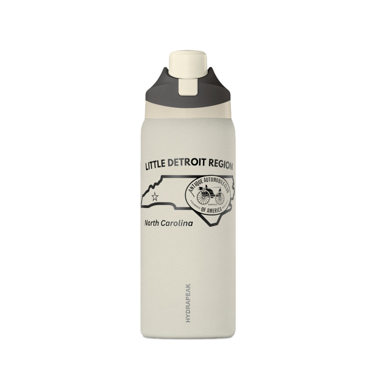 Little Detroit Region North Carolina 32oz Insulated Water Bottle