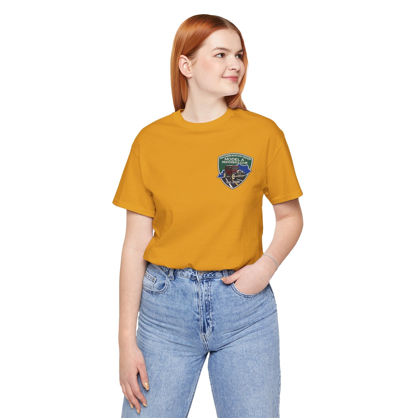 Southern Kentucky Region Model A Restorer's Club T‑Shirt — Front and Back Logos Unisex Jersey Short Sleeve Tee