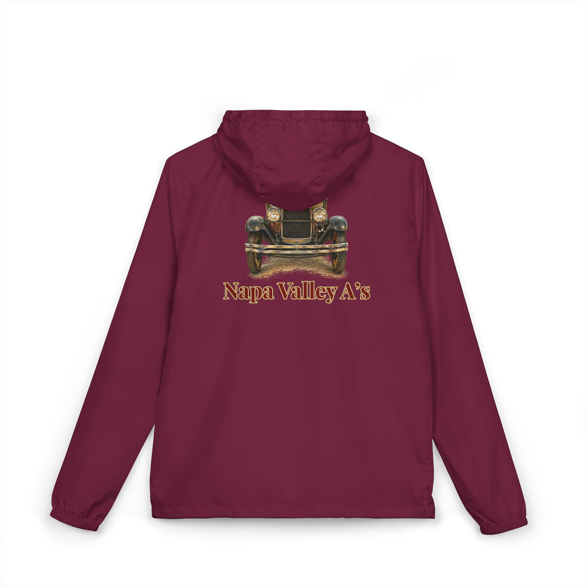 Napa Valley A's Windbreaker Jacket - Front and Back Logos