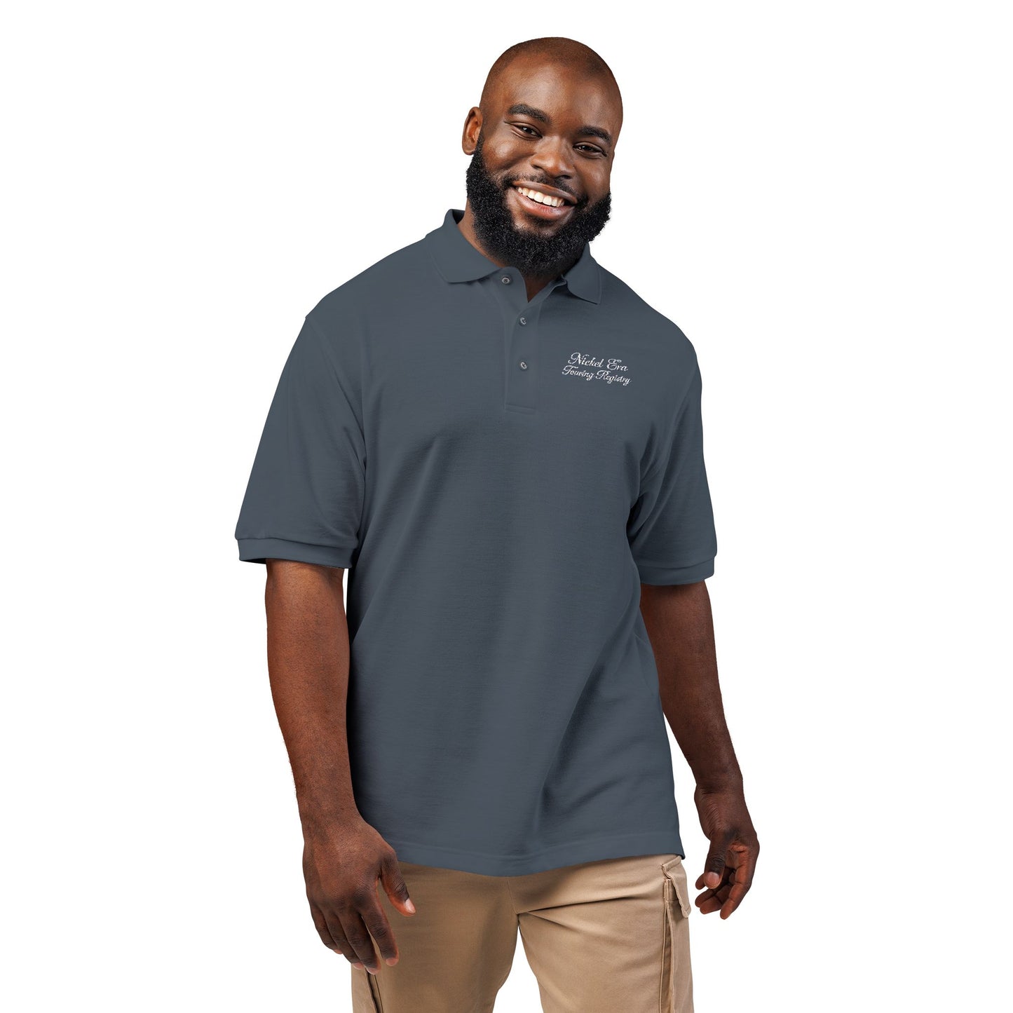 Nickel Era Touring Registry Embroidered Polo Shirt