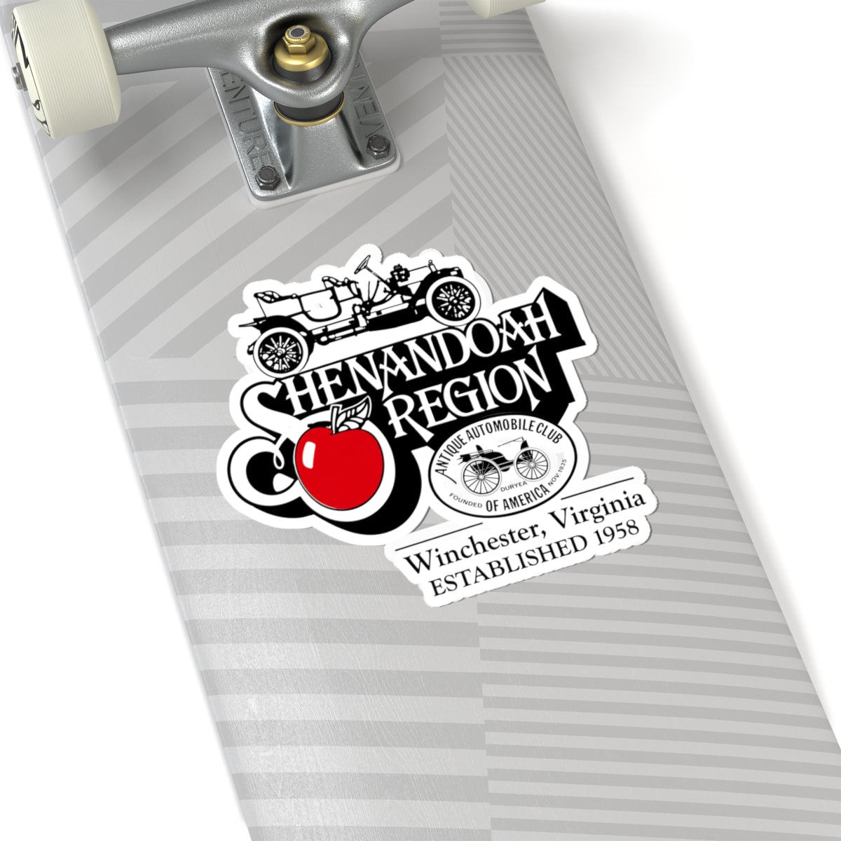 Shenandoah Region AACA Kiss-Cut Sticker — Winchester, Virginia (Established 1958)