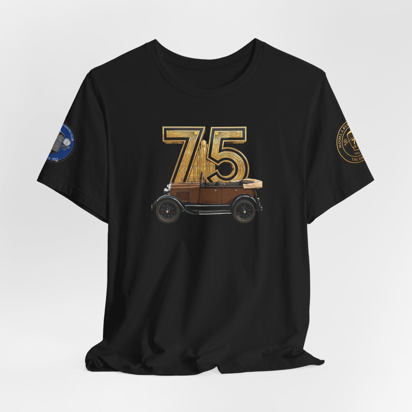 MARC 75th Anniversary Tee with Touring car and MARC logos on both sleeves
