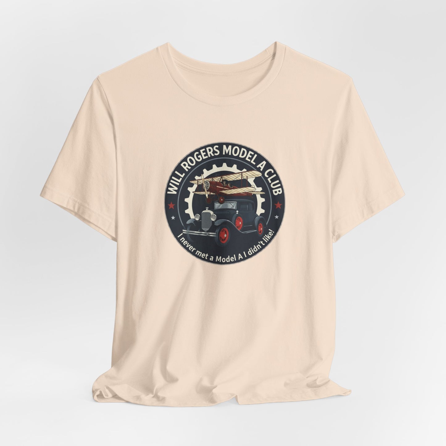Will Rogers Model A Club - "I Never Met a Model A I Didn't Like" on back