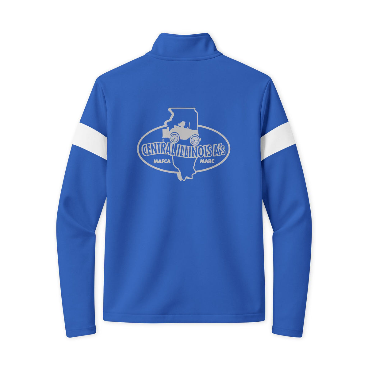 Central Illinois A's Travel Full-Zip Jacket - Front and Back Logos