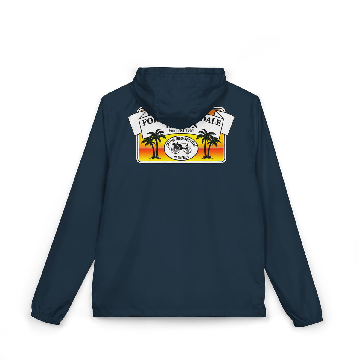 Fort Lauderdale Region AACA Windbreaker Jacket - Front and Back Logos