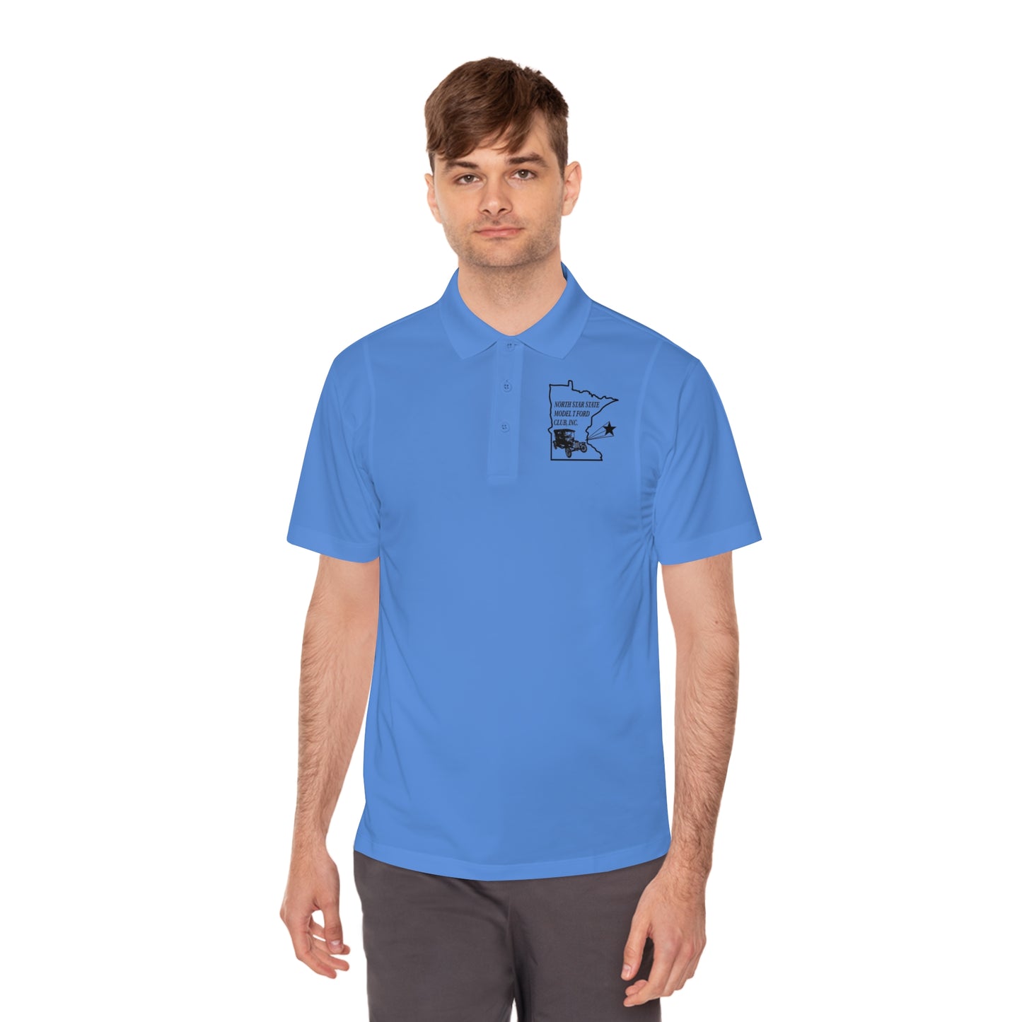 North Star State Model T Ford Club, Inc. Men's Sport Polo Shirt