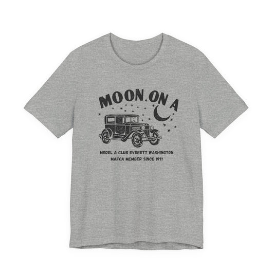 Moon On A Tee Graphic T-Shirt (Model A Club Everett WA)