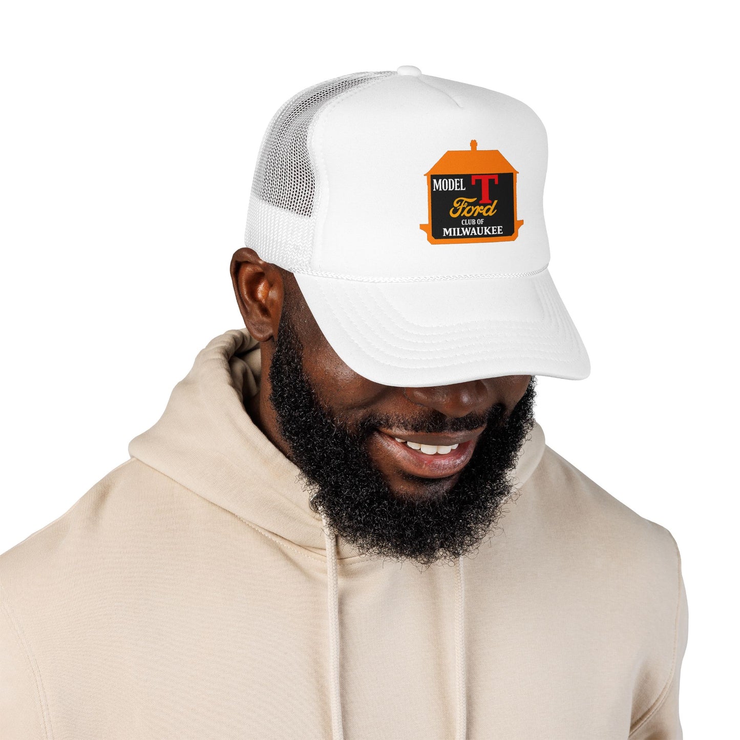 Greater Milwaukee Model T Ford Club - Model T Ford Milwaukee Vintage Truckers Hat (Printed)