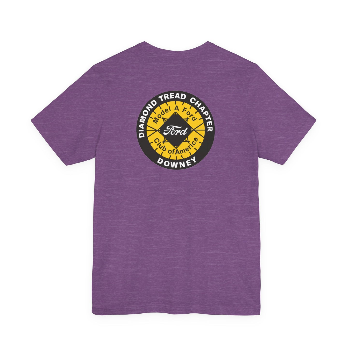 Diamond Tread Chapter Downey T-Shirt — Front and Back Logos