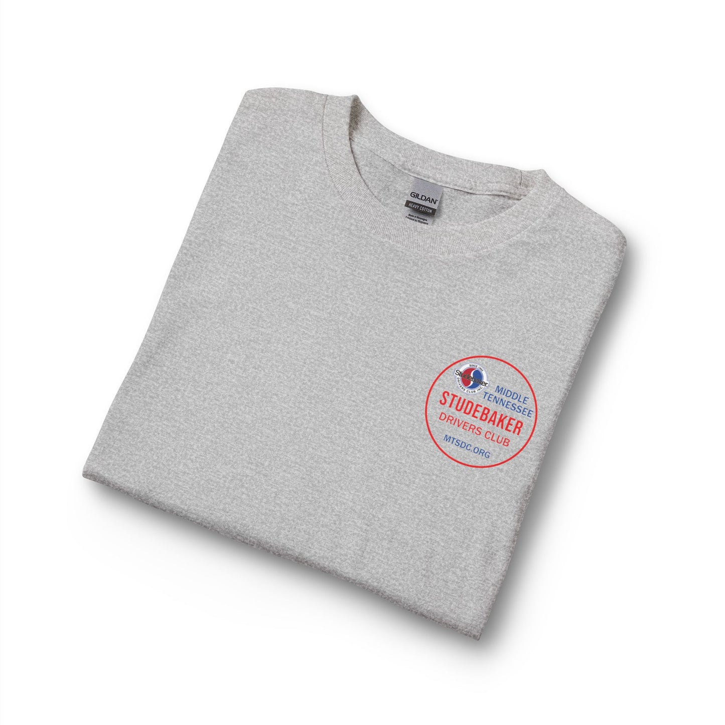 Middle Tennessee Studebaker Drivers Club Chapter Soft Long Sleeve Tee - Front and Back Logos