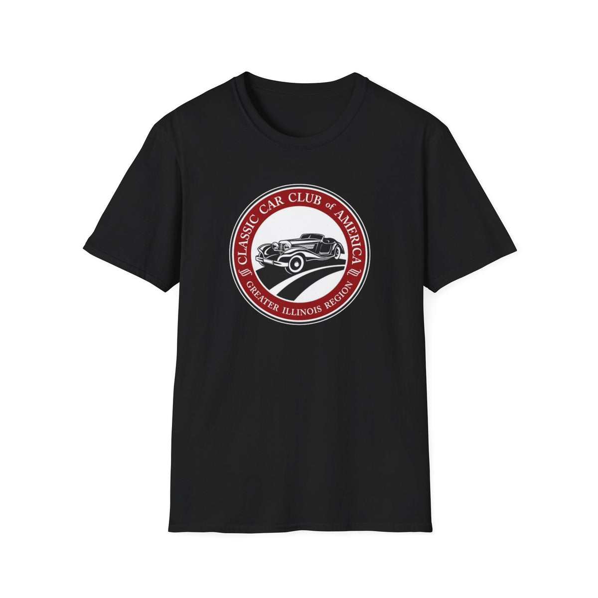 Classic Car Club of America Greater Illinois Region T-Shirt - Unisex Softstyle T-Shirt