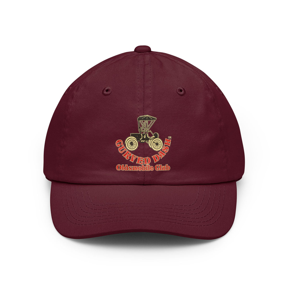 Curved Dash Oldsmobile Club Printed Dad Hat