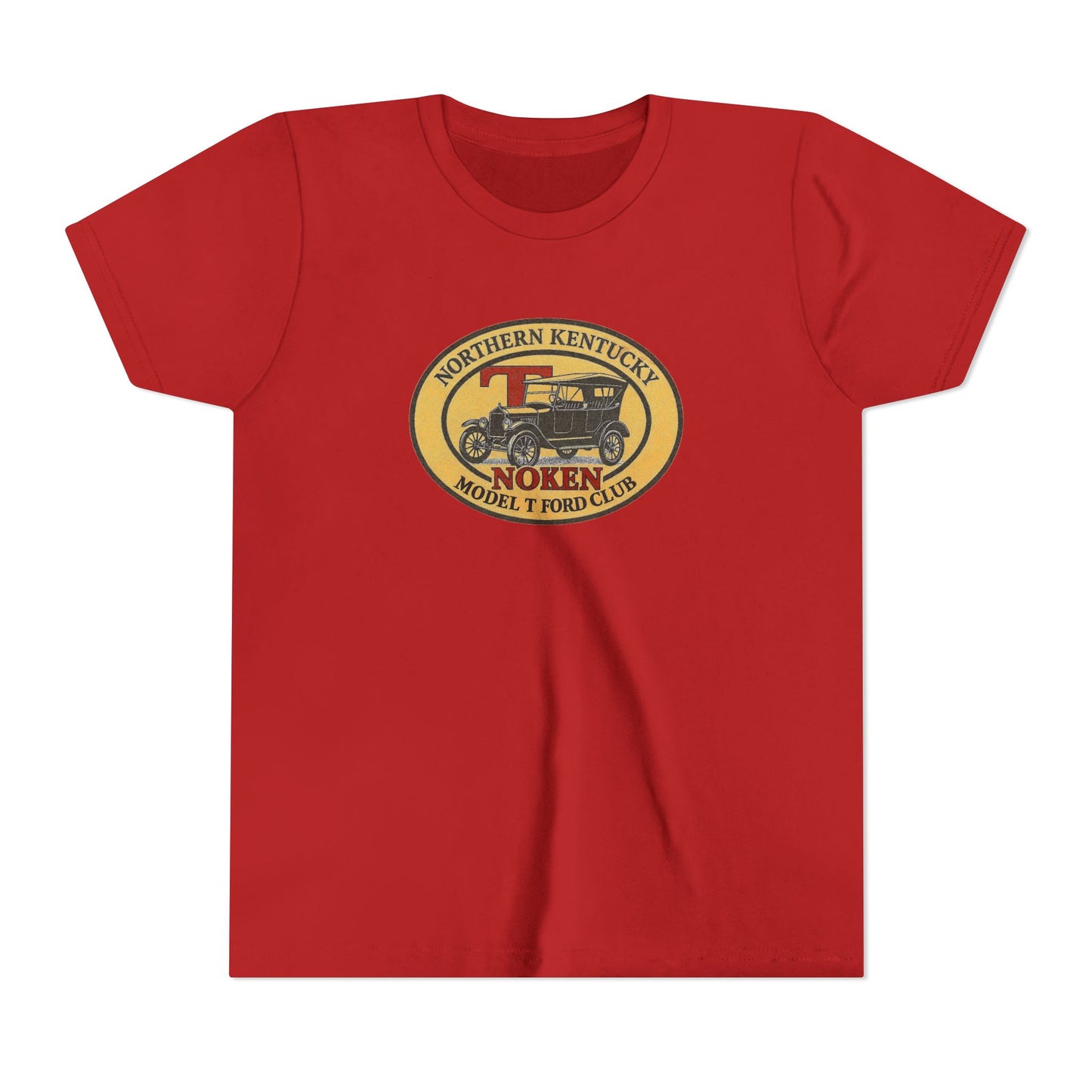 Northern Kentucky Model T Ford Club (NOKEN) Vintage Car Logo - Youth Tee