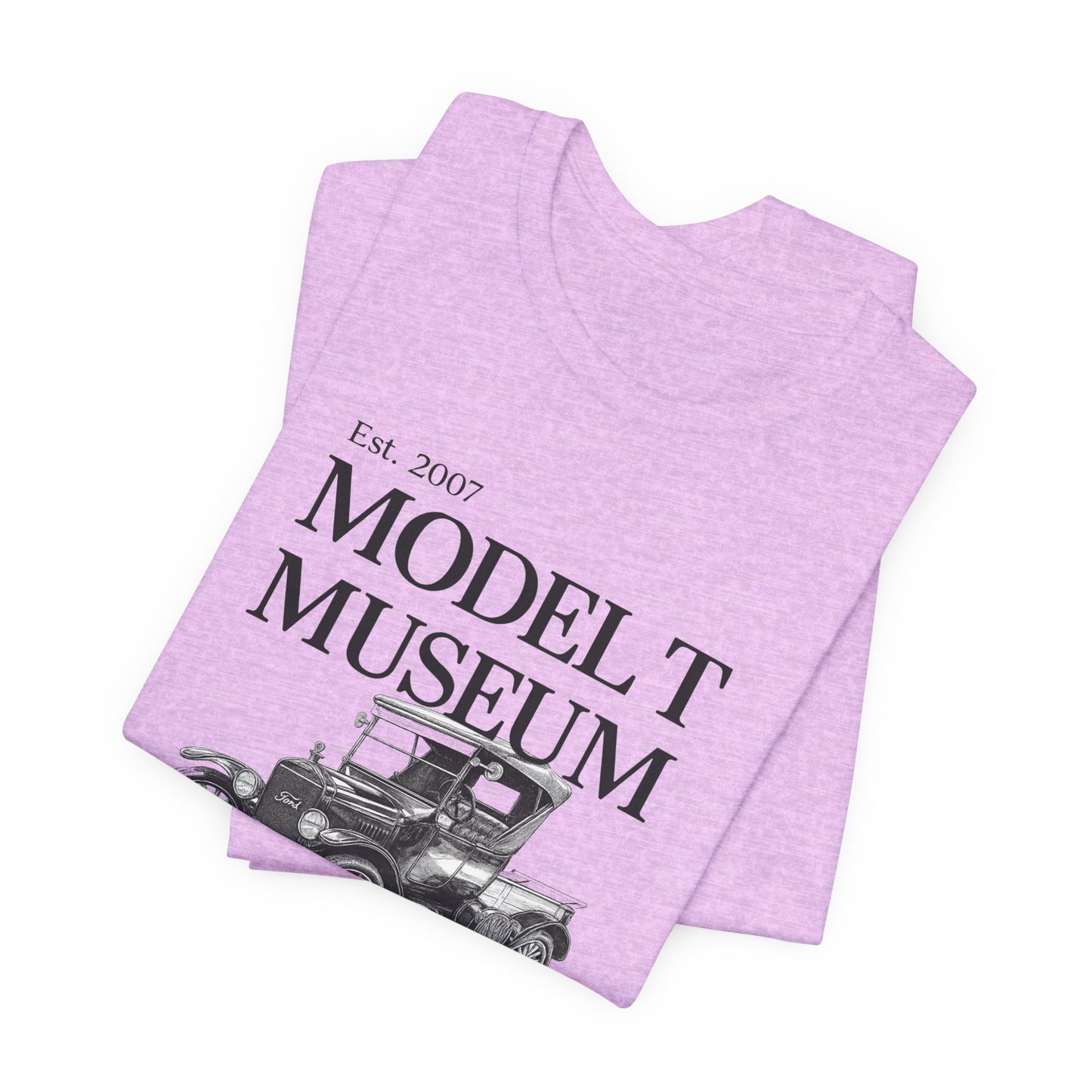 1925 Model T Pickup "Bradley" Museum Tee — Vintage Ford Model T Illustration (Richmond, Indiana)
