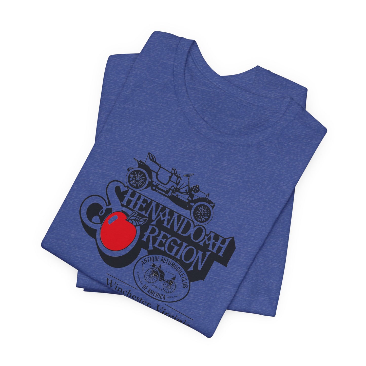 Shenandoah Region AACA Winchester VA Tee — Large Front Logo