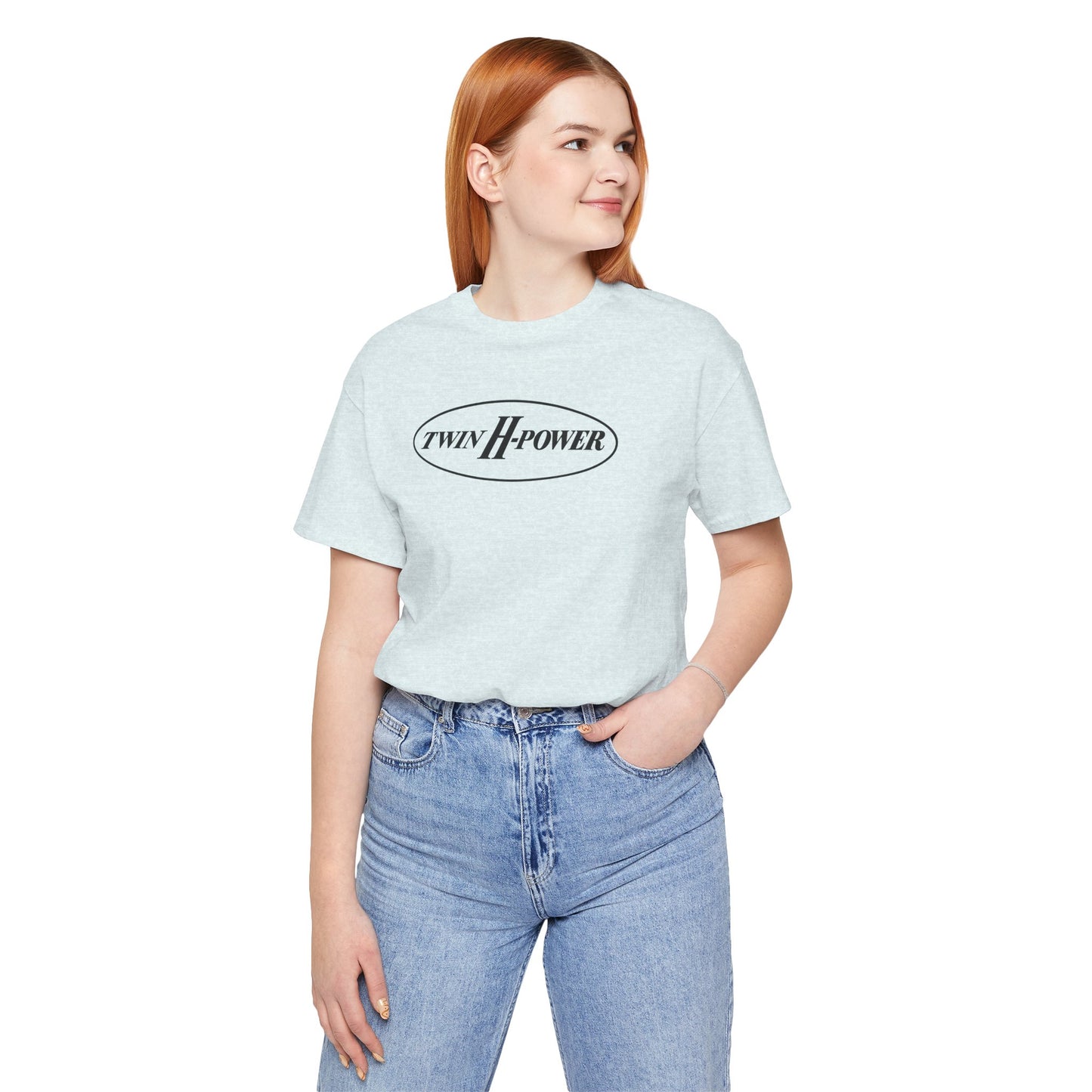 Hudson Essex Terraplane Club Twin H-Power Logo Tee - Unisex Jersey Short Sleeve Tee