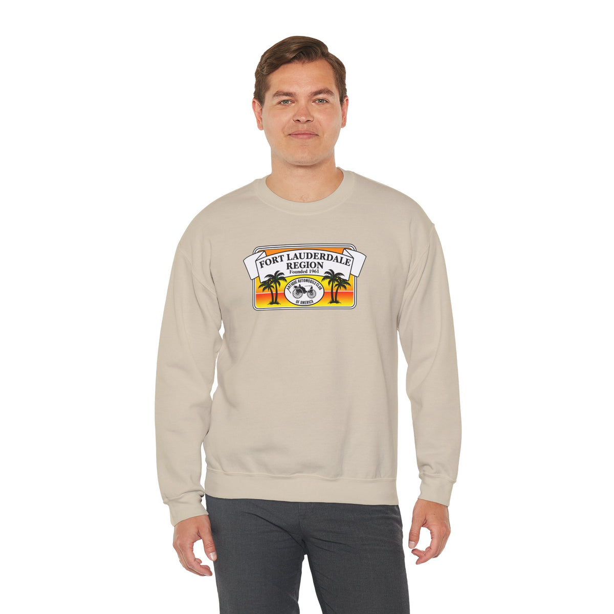 Fort Lauderdale Region AACA Unisex Heavy Blend™ Crewneck Sweatshirt