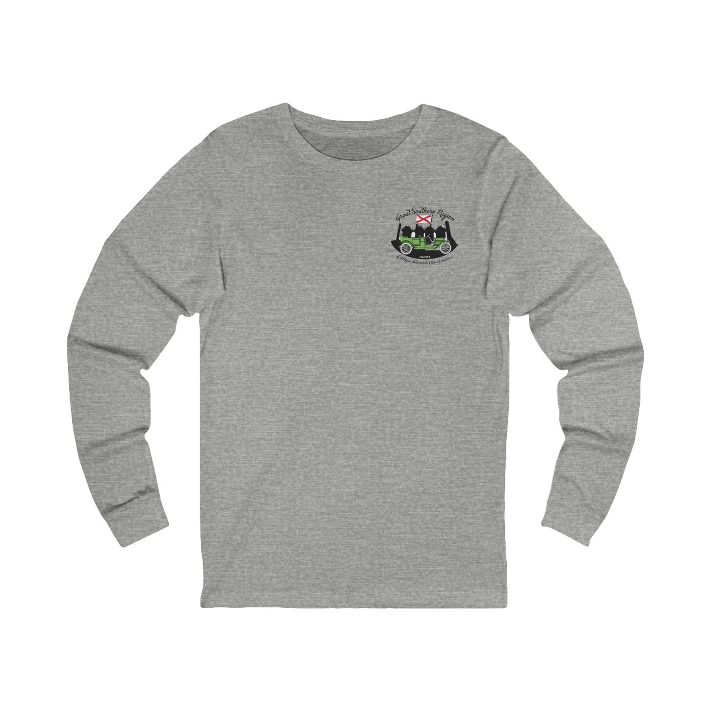Great Southern Region AACA Long Sleeve Tee — Front and Back Logos
