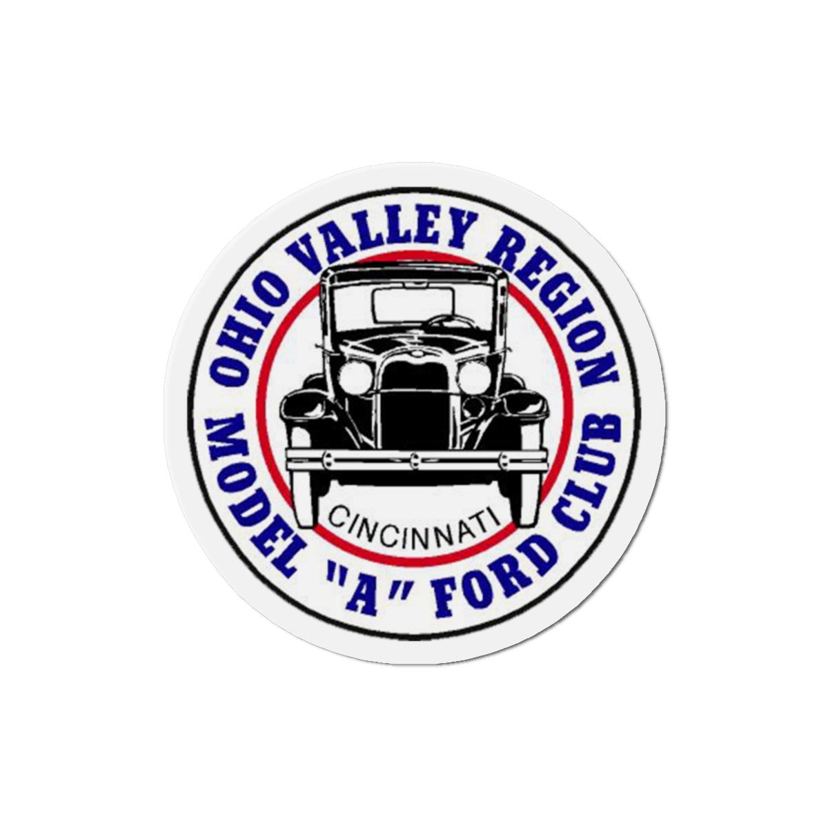 Ohio Valley Region Model A Ford Club Die-Cut Magnets