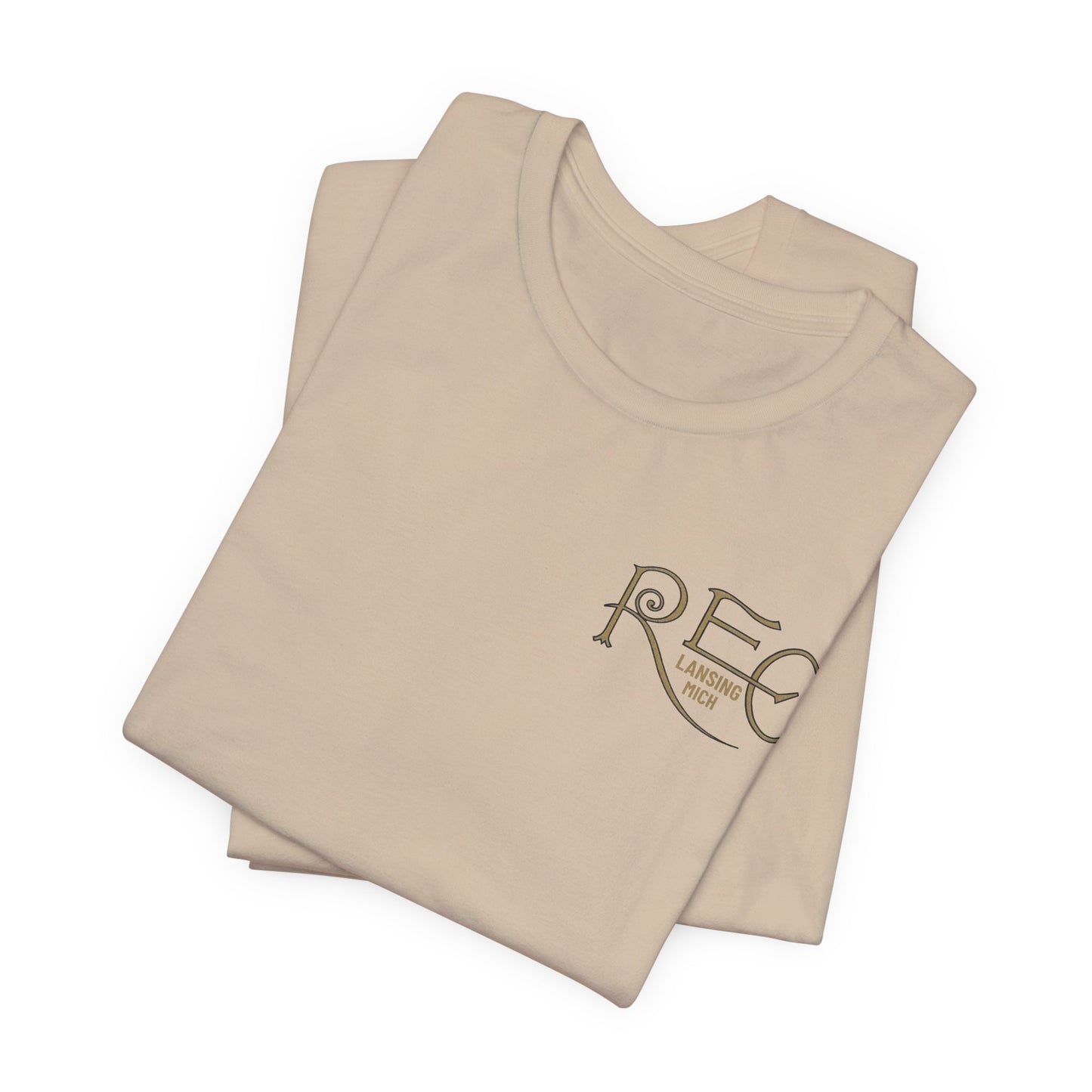 REO Motor Car Co. Vintage Car T-Shirt - Front and Back Images