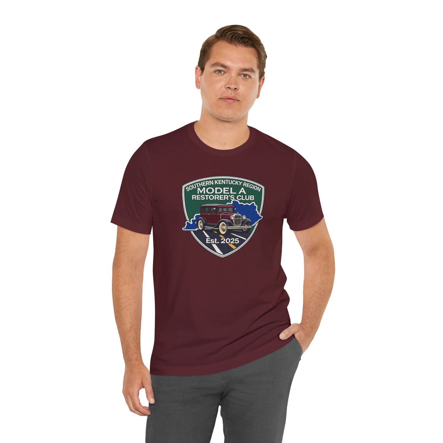 Southern Kentucky Region Model A Restorer's Club T-Shirt — Southern Kentucky Region Est. 2025