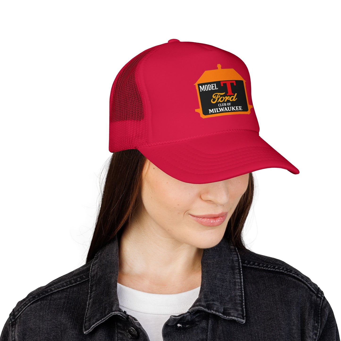 Greater Milwaukee Model T Ford Club - Model T Ford Milwaukee Vintage Truckers Hat (Printed)