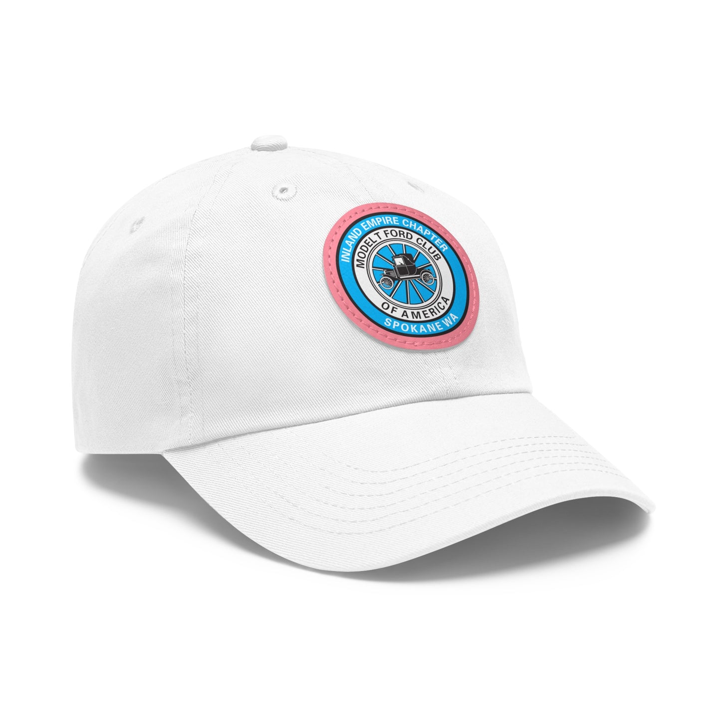 Inland Empire Chapter MTFCA Dad Hat with Leather Patch (Round)