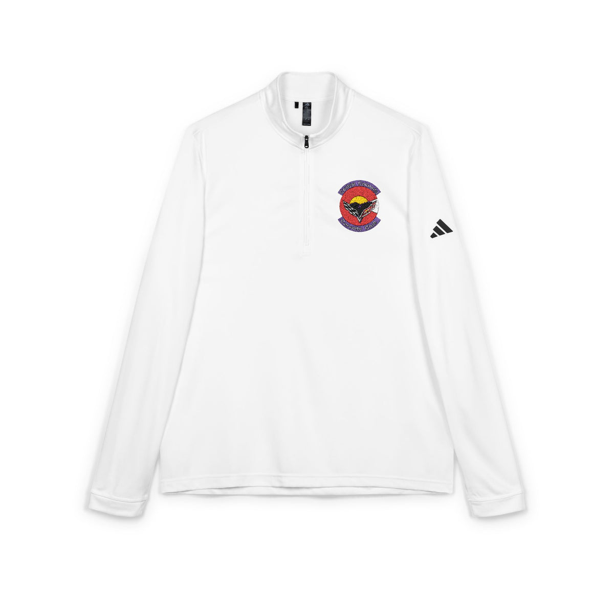 Central Colorado Corvette Club- adidas® Quarter-Zip Pullover (Embroidery)