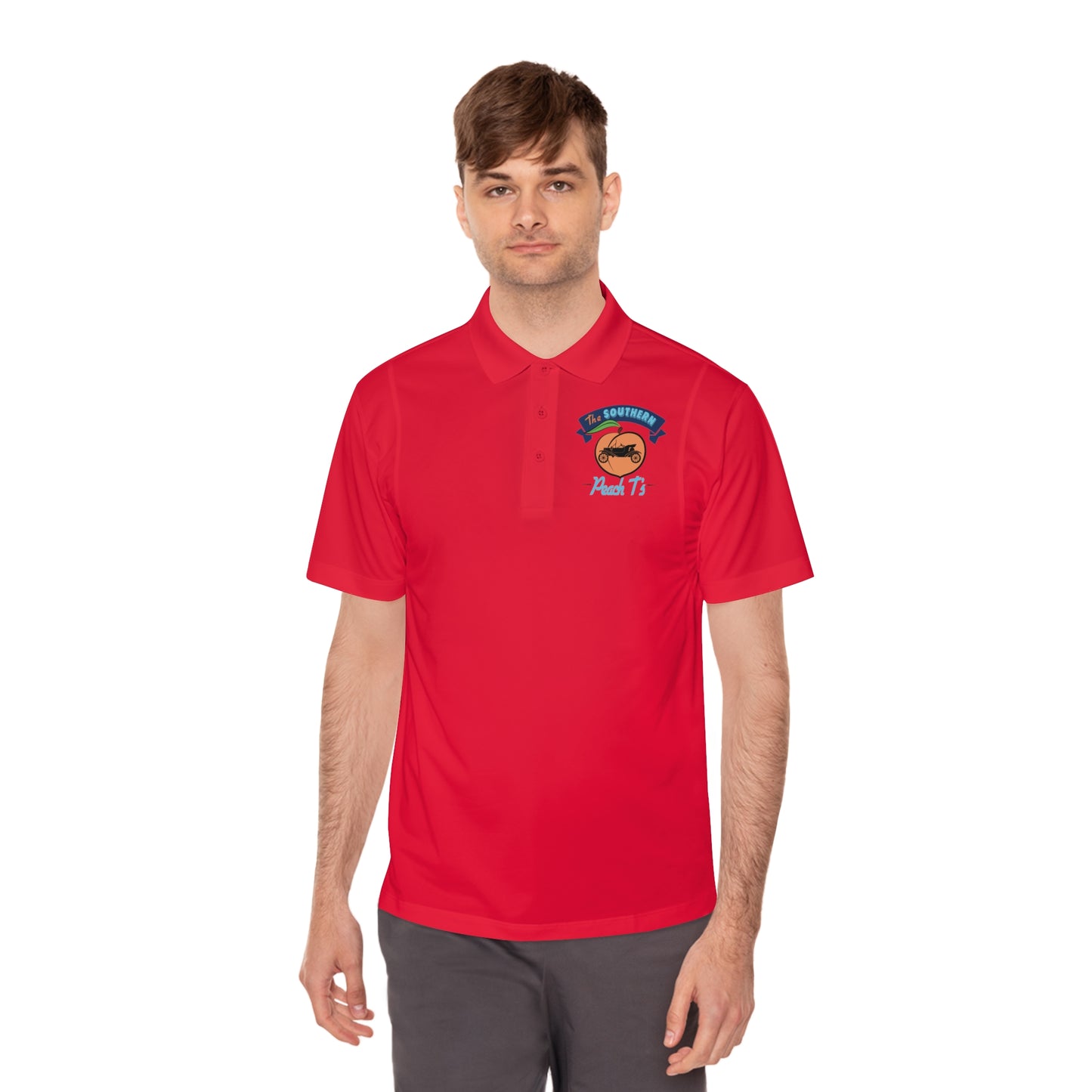 The Southern Peach T's Men's Sport Polo Shirt