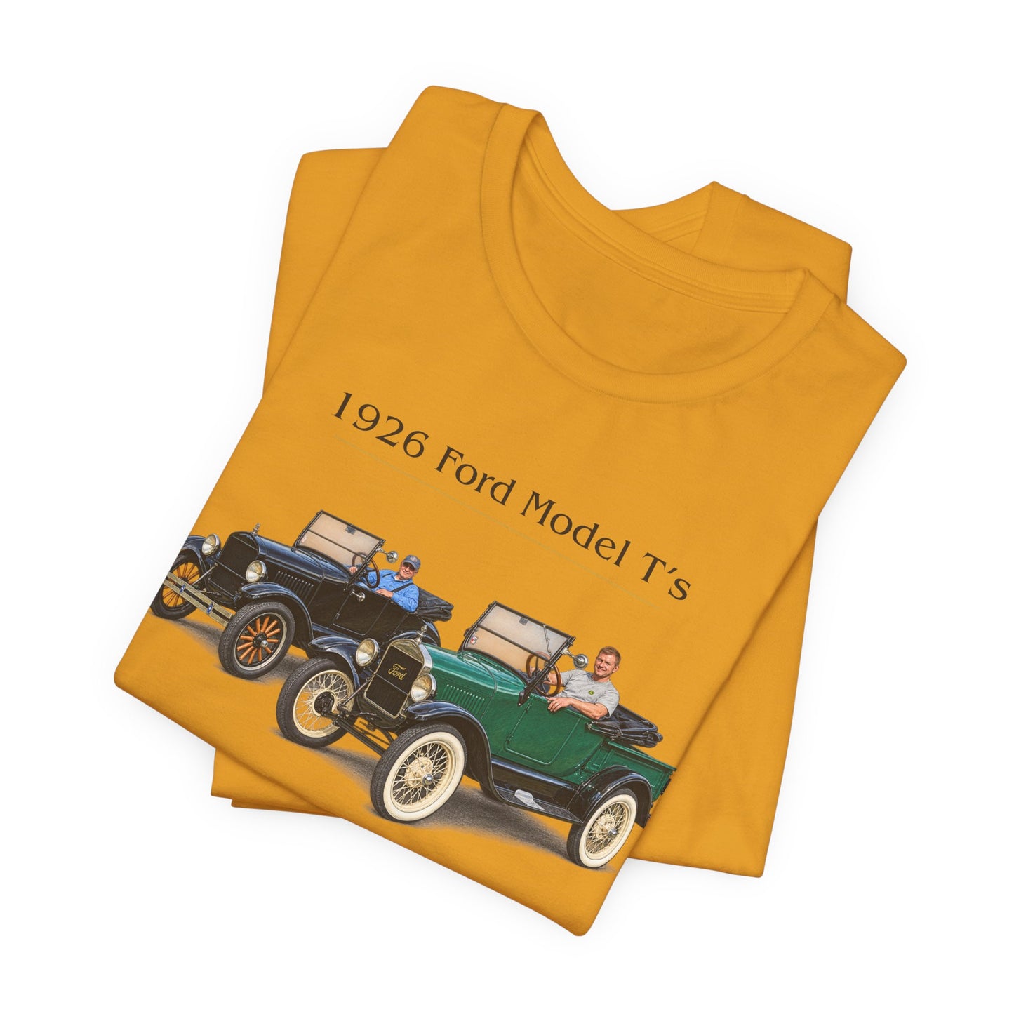 1926 Ford Model T's Tee — Celebrating 100 Years Vintage Car T-Shirt (JoeS)