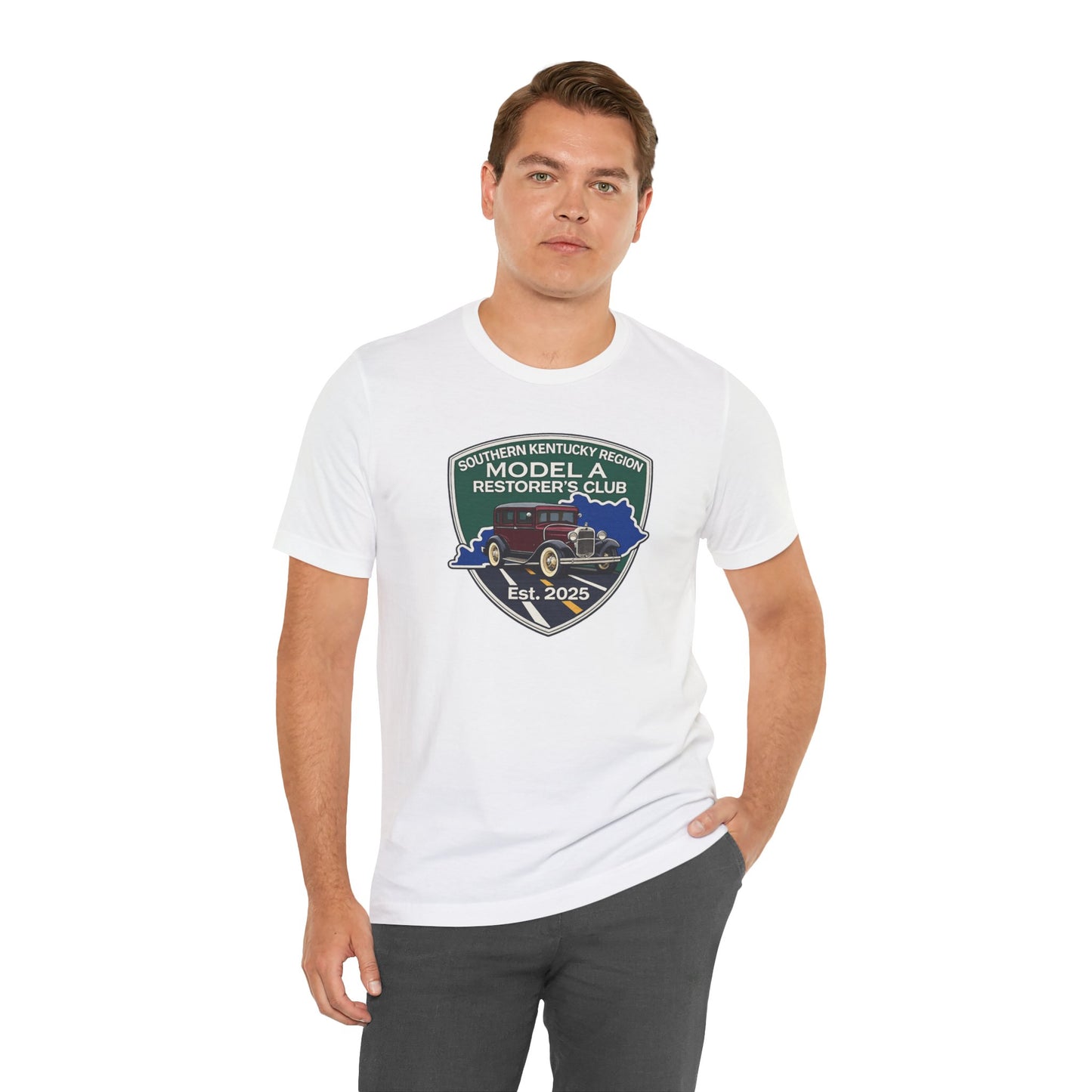 Southern Kentucky Region Model A Restorer's Club T-Shirt — Southern Kentucky Region Est. 2025