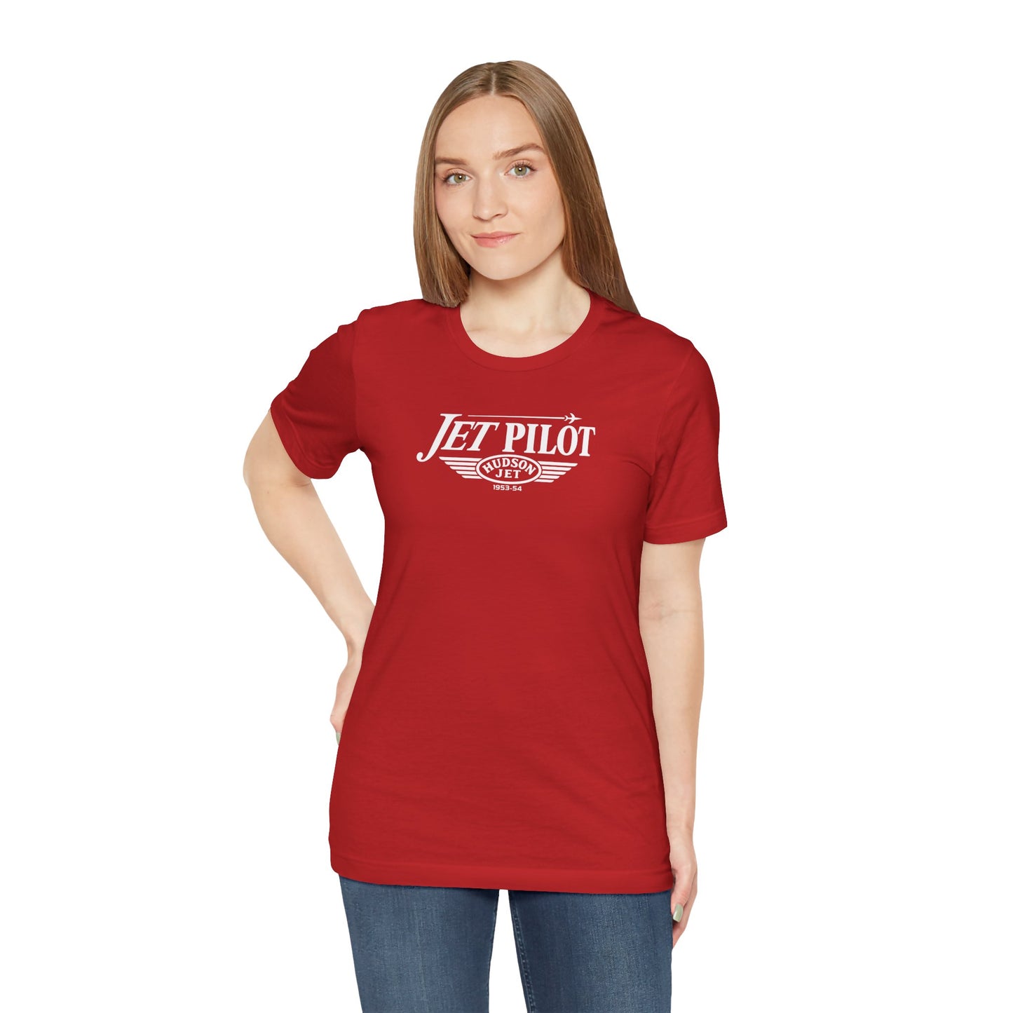Hudson Essex Terraplane Club "Jet Pilot" Tee - Unisex Jersey Short Sleeve Tee