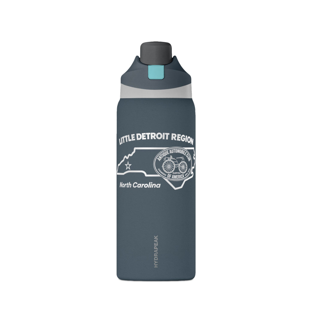 Little Detroit Region North Carolina 32oz Insulated Water Bottle