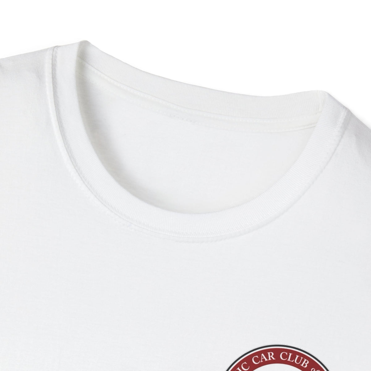 Classic Car Club of America Greater Illinois Region — Unisex Softstyle T-Shirt Front and Back Logos