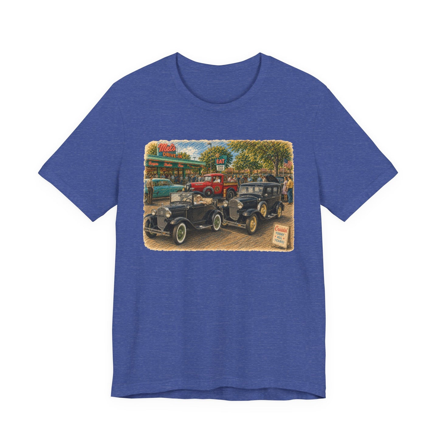 Mel's Drive-In (LTG) - Unisex Jersey Short Sleeve Tee
