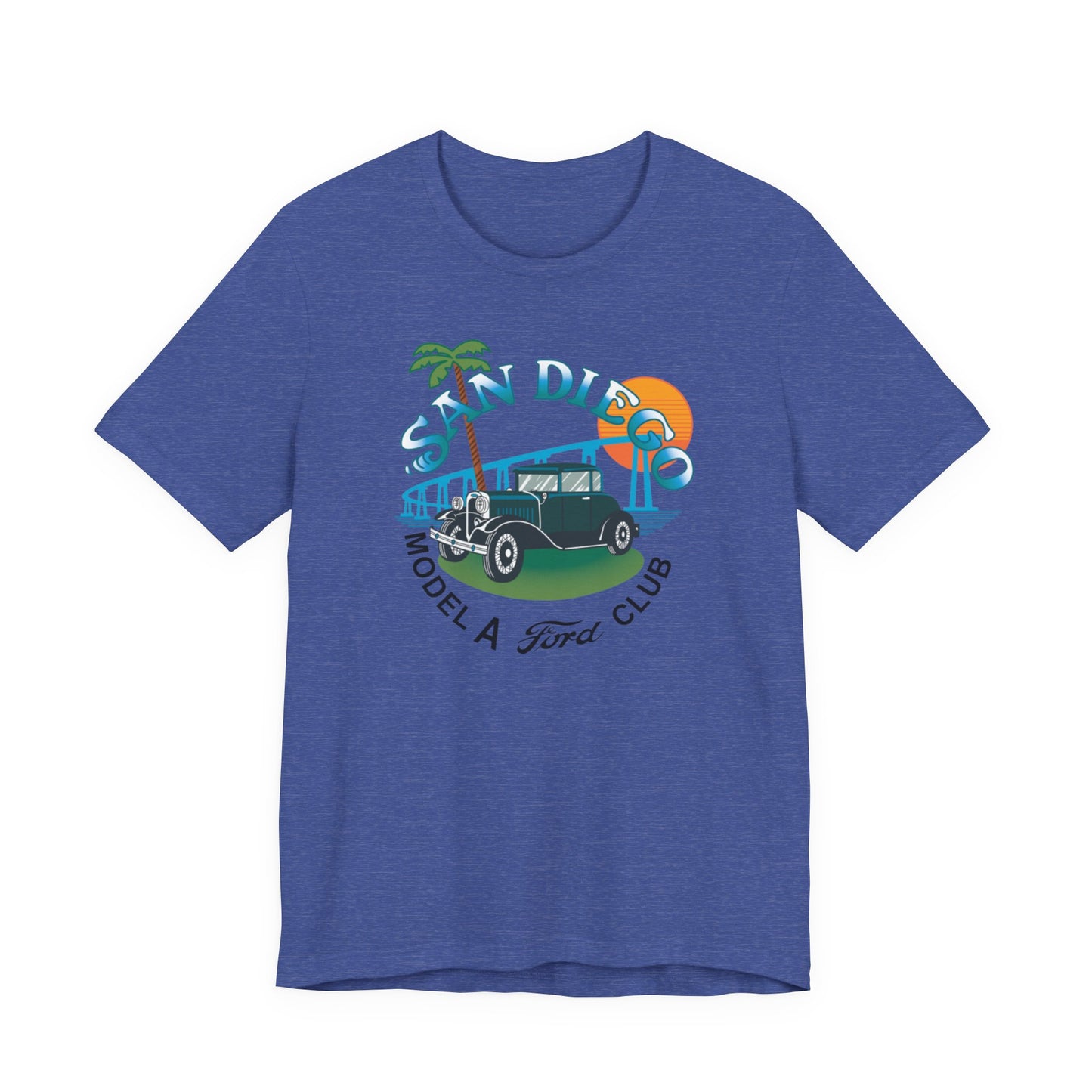 San Diego Model A Ford Club Vintage Car Tee