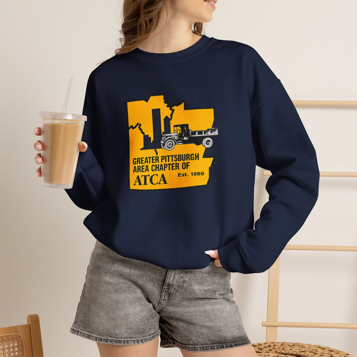 Greater Pittsburgh Area Chapter of ATCA Crewneck Sweatshirt – Unisex Heavy Blend™ Crewneck Sweatshirt