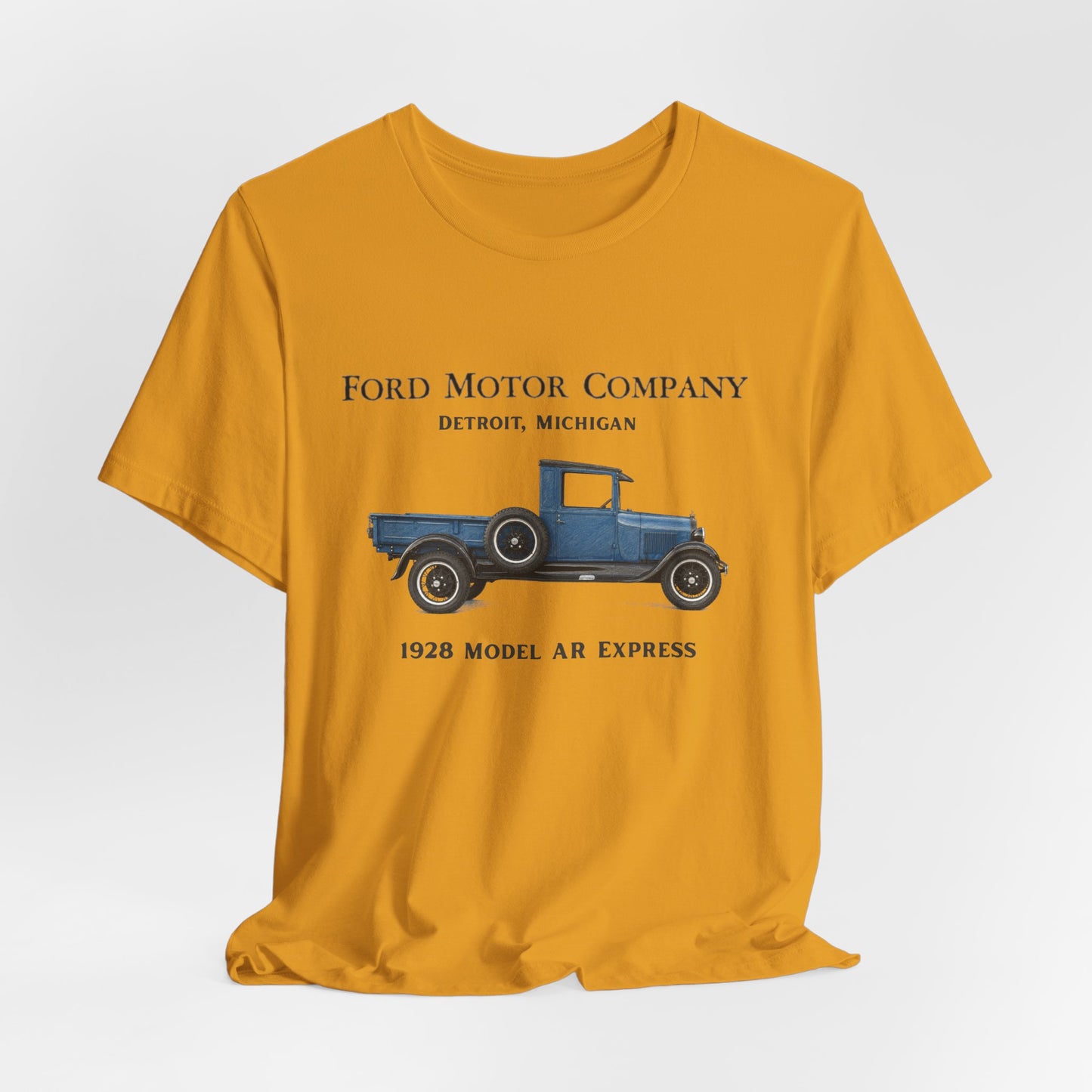 1928 Ford Model AR Express - Unisex Jersey Short Sleeve Tee (RBS)