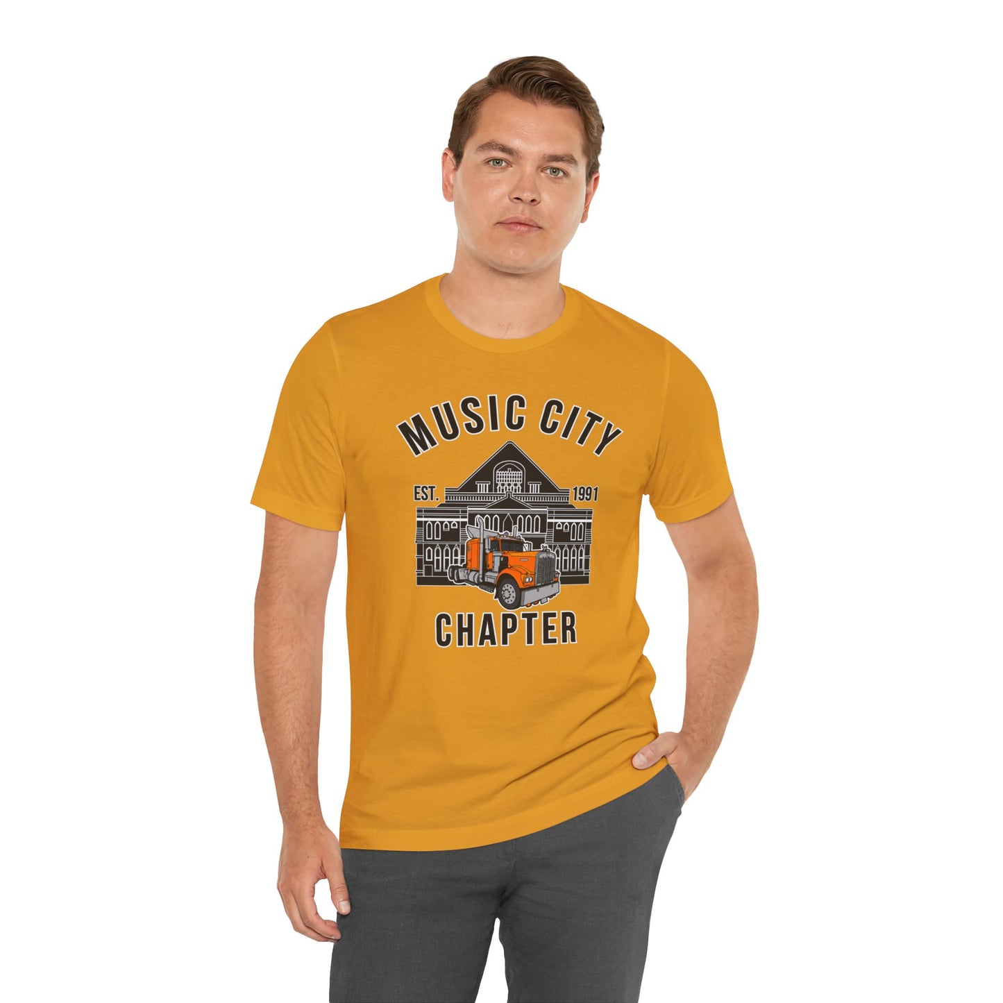 Music City Chapter ATHS T-Shirt – Single Front Logo