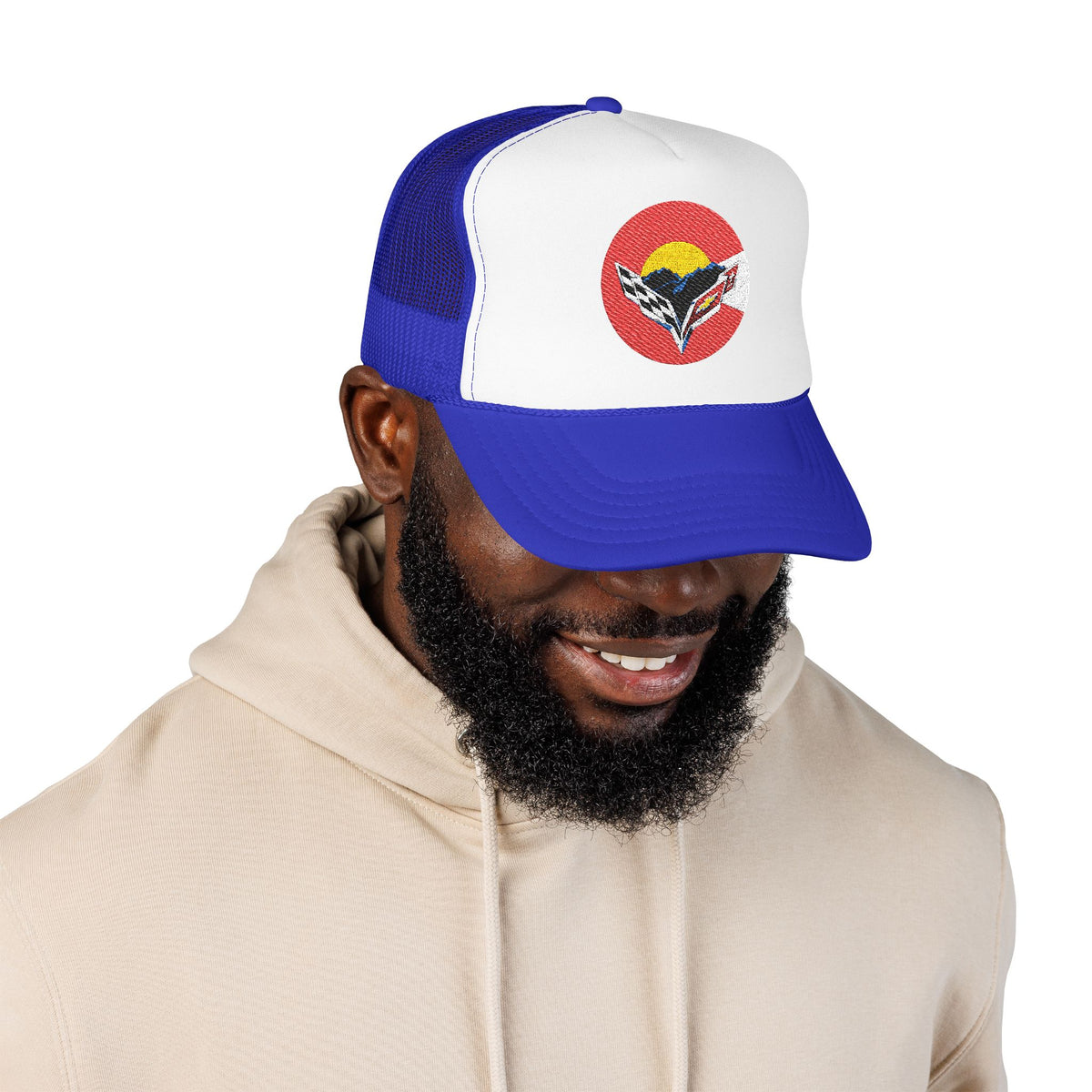 Central Colorado Corvette Club - Embroidered Foam Cap