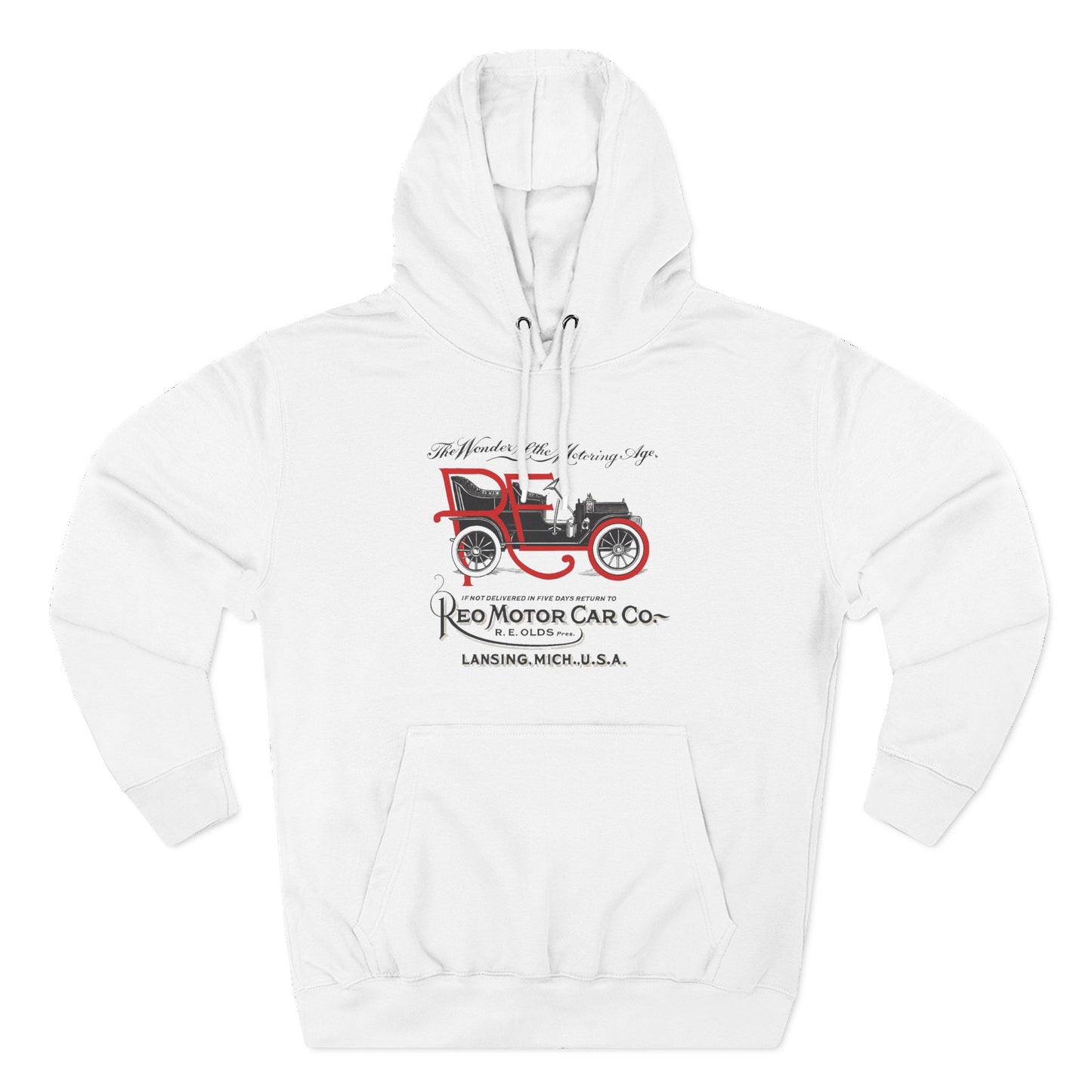 REO Motor Car Co. Fleece Hoodie