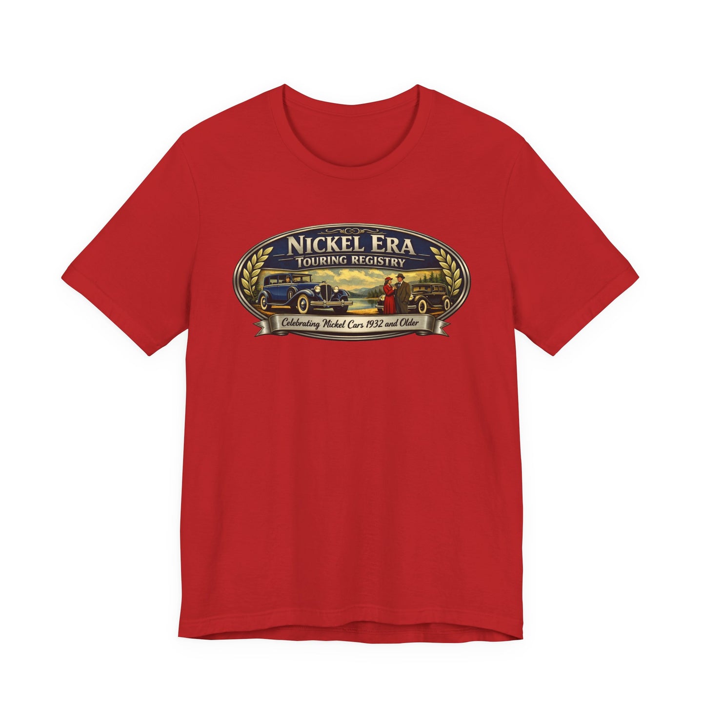 Nickel Era Touring Registry Tee — Celebrating Model Cars 1932 and Older